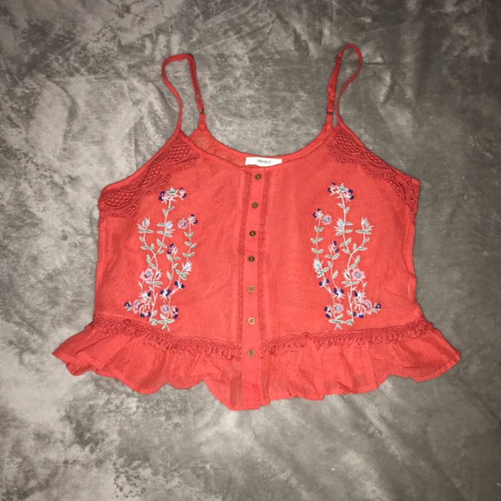 Forever 21 crop top, worn once
